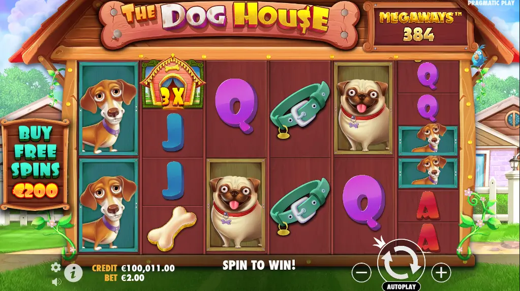 Dog House Megaways logo slot